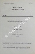 Book cover of Periodical Operating Notice containing General Instructions and Notices, 6 June to 31 July 1998 by Railtrack Midlands